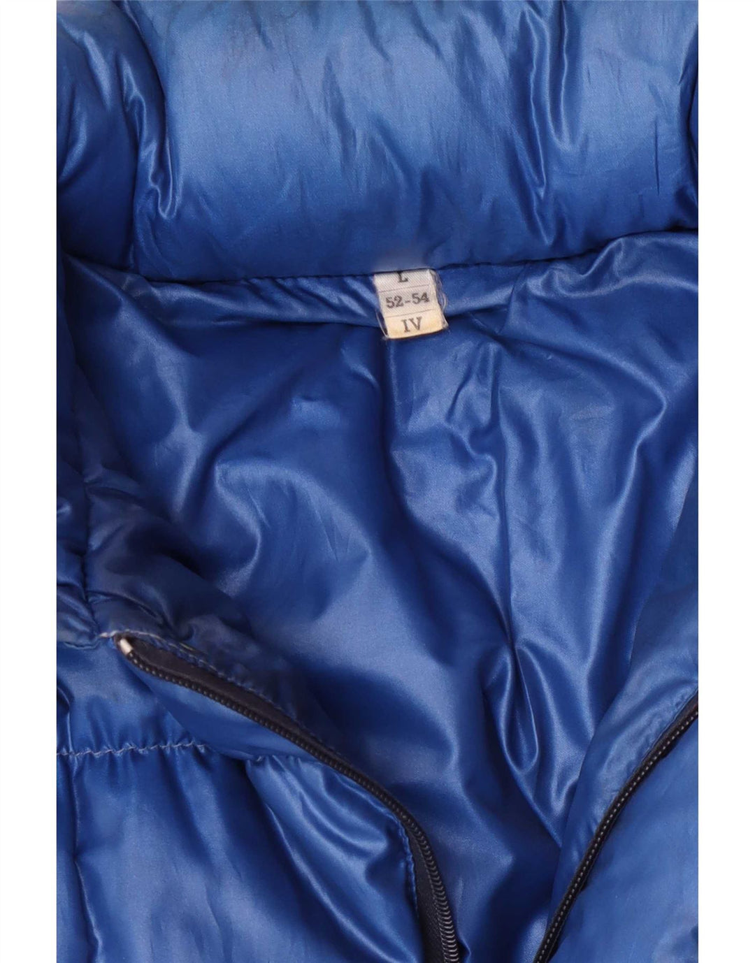 Jaqueta acolchoada com capuz masculina Ciesse Piumini UK 40 grande azul