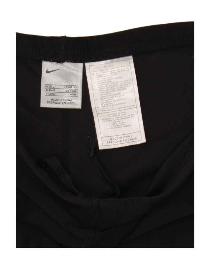 Leggings Nike Feminino UK 14/16 Grande Poliéster Preto