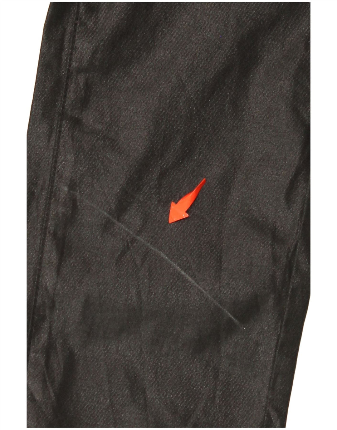 Calça feminina casual skinny MOSSIMO US 6 médio W30 L32 algodão preto