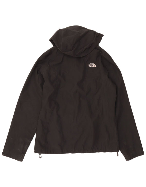 Jaqueta de chuva com capuz feminina The North Face UK 14 poliéster preto médio