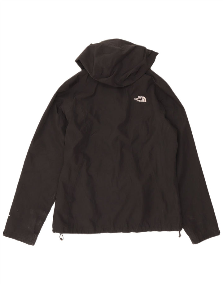 Jaqueta de chuva com capuz feminina The North Face UK 14 poliéster preto médio