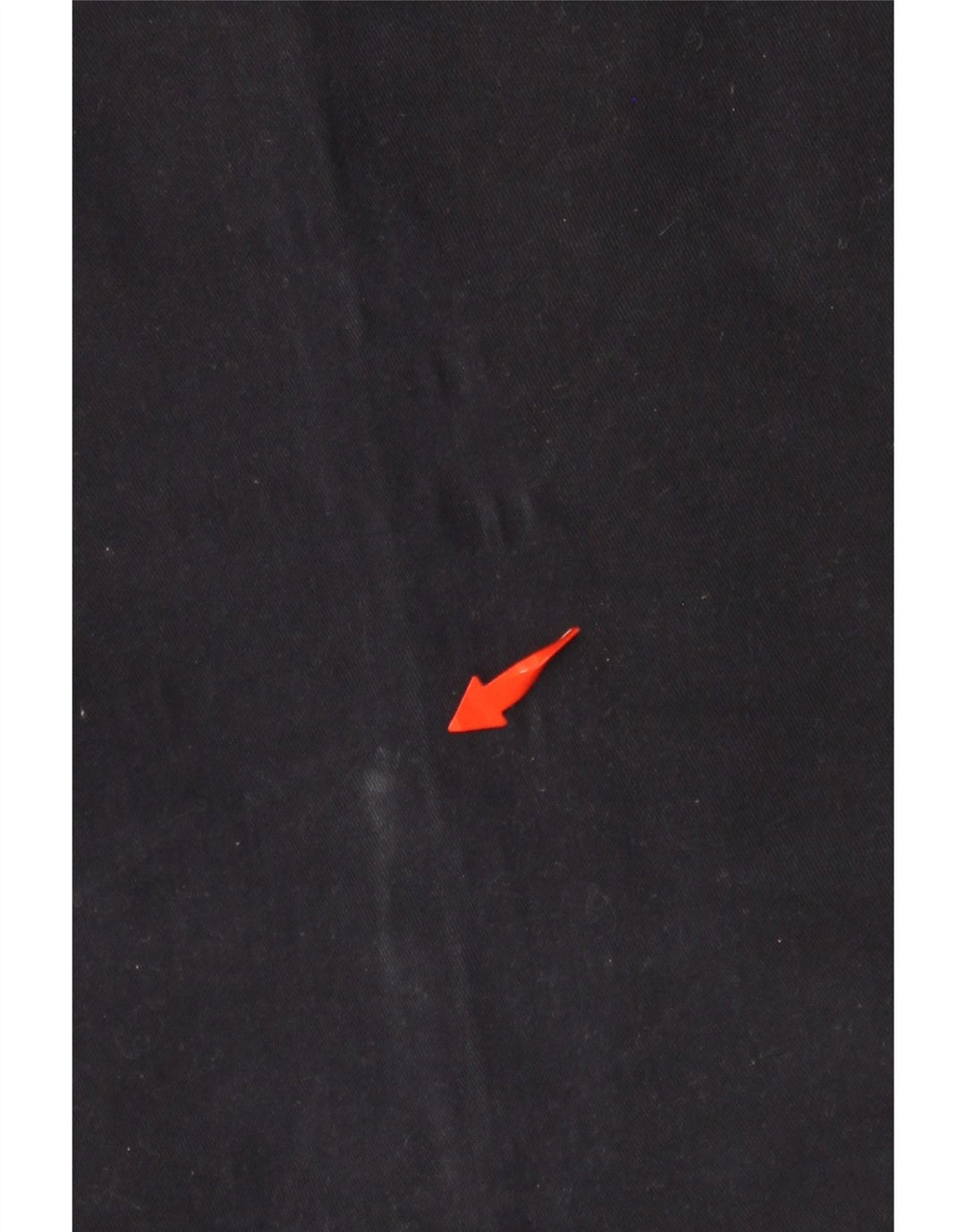 ARMANI Mens Straight Chino Calças EU 52 XL W36 L36 Azul Marinho Algodão