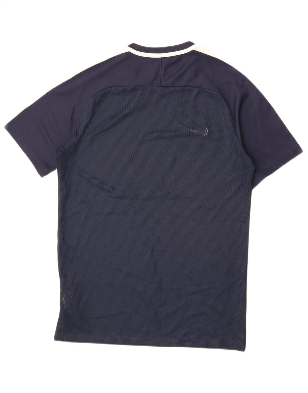 Camiseta Nike Masculina Dri Fit Top Pequeno Poliéster Azul Marinho