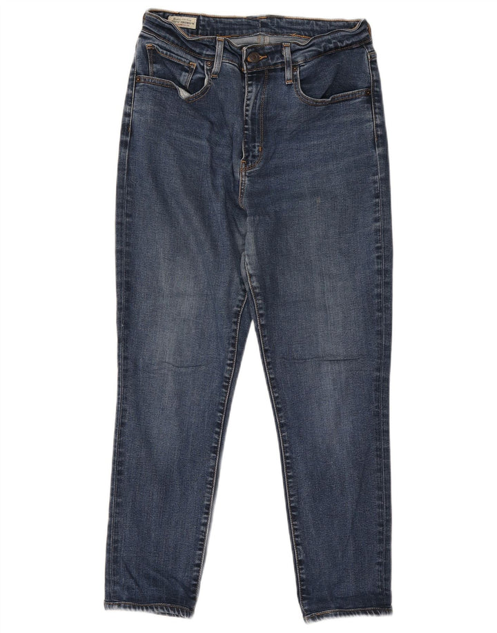 Calça jeans feminina Levi's cintura alta W28 L25 azul