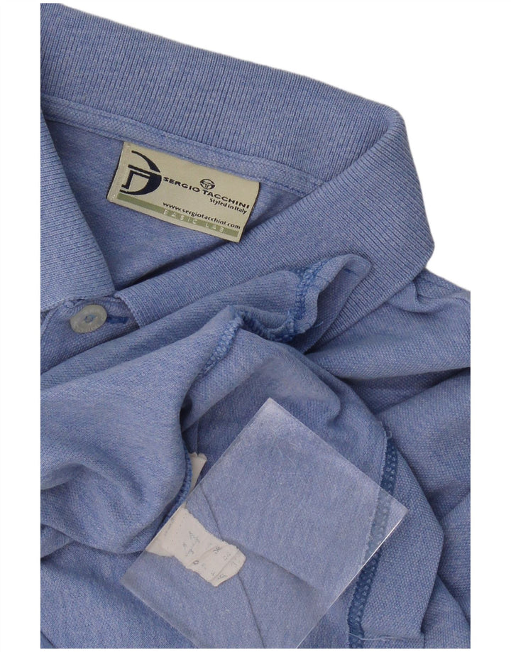 Camisa pólo masculina SERGIO TACCHINI IT 44 XS Azul