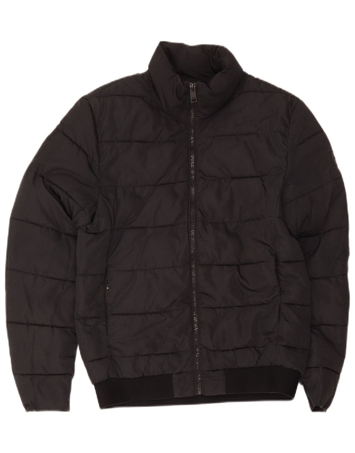 Jaqueta acolchoada masculina Liu Jo UK 36 poliéster preto pequeno