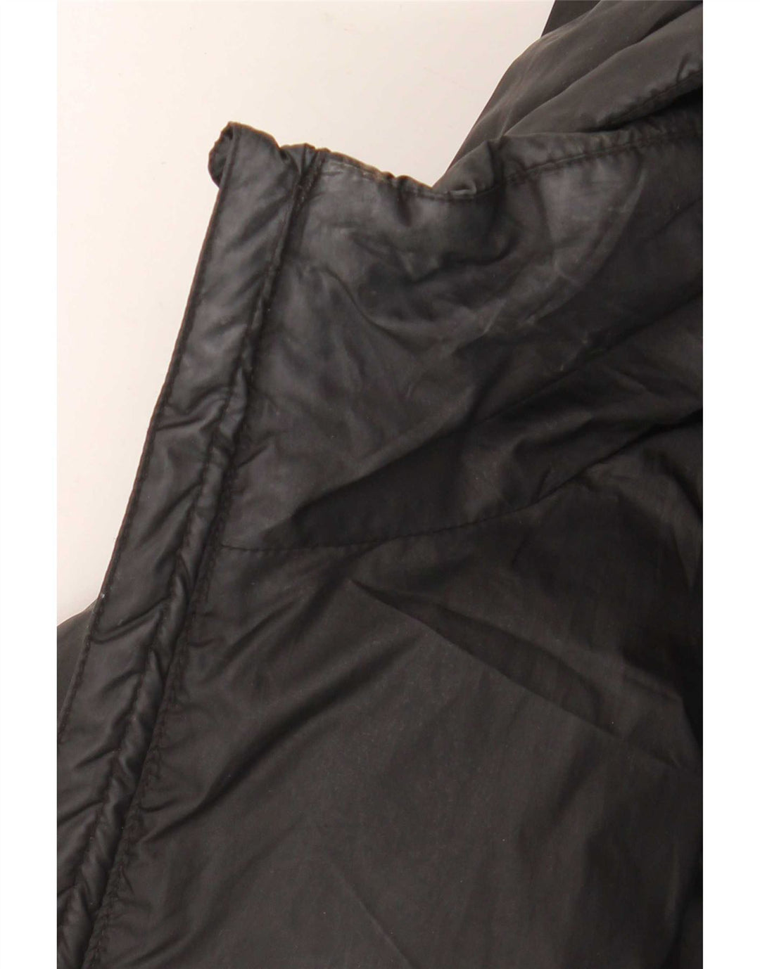 Jaqueta feminina Ellesse com capuz grande e acolchoada UK 12 poliéster preto médio