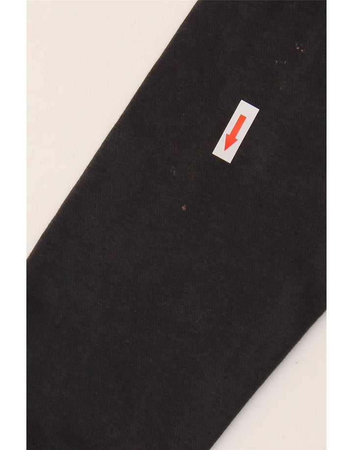 Suéter feminino Under Armour com capuz e zíper gráfico UK 14 médio preto