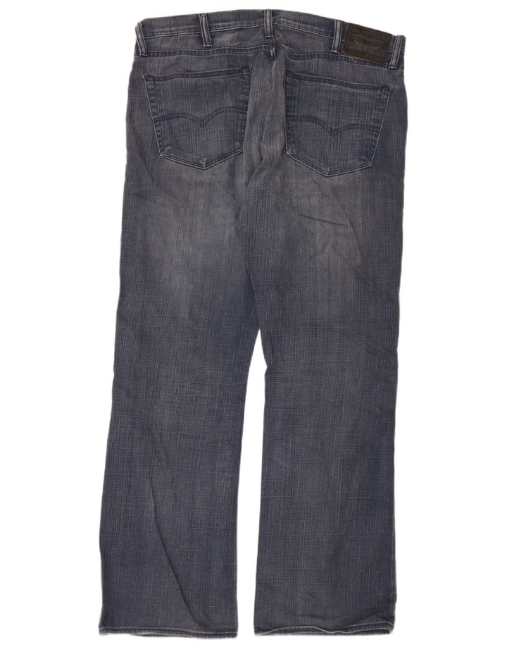 Levi's Masculino 527 Bootcut Jeans W38 L32 Azul Algodão