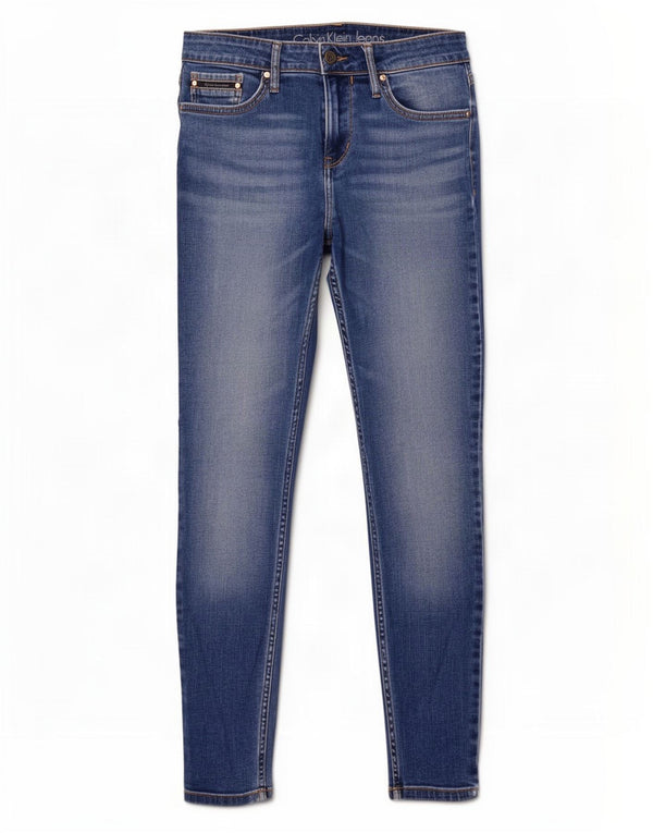 Calça jeans skinny feminina Betty Barclay W30 L28 algodão azul