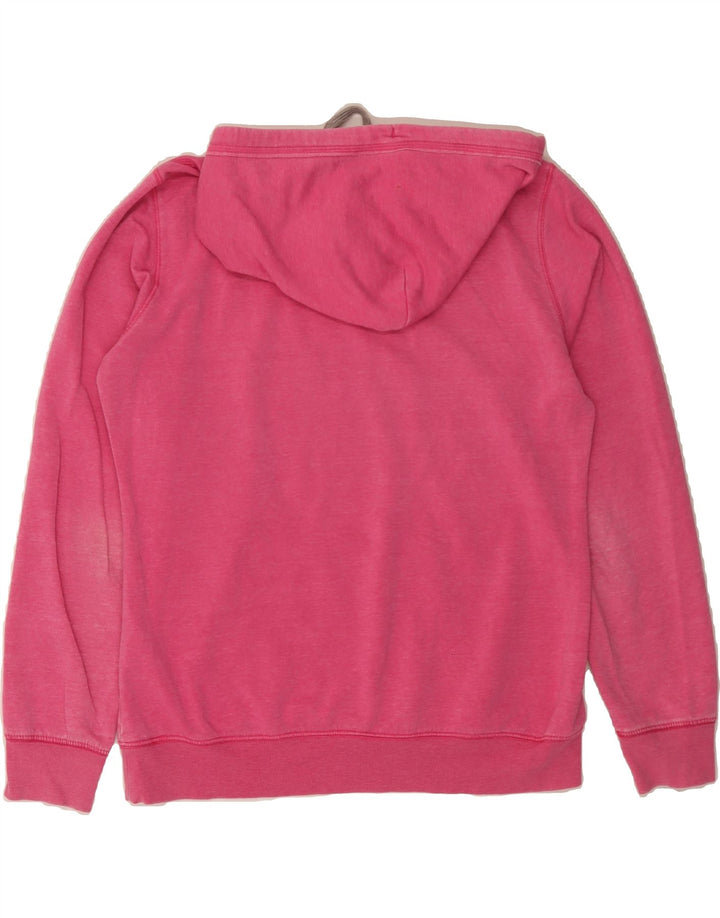 CHAMPION Womens Graphic Hoodie Jumper UK 18 XL Pink Cotton Vintage Champion and Second-Hand Champion from Messina Hembry 