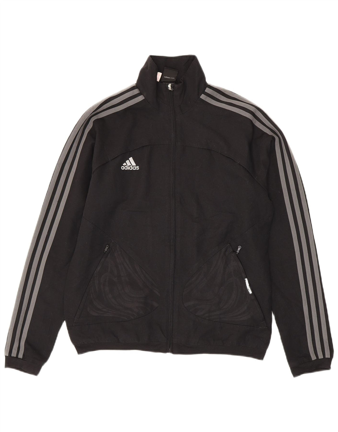 Casaco de treino Adidas Boys Predator 13-14 anos preto poliéster