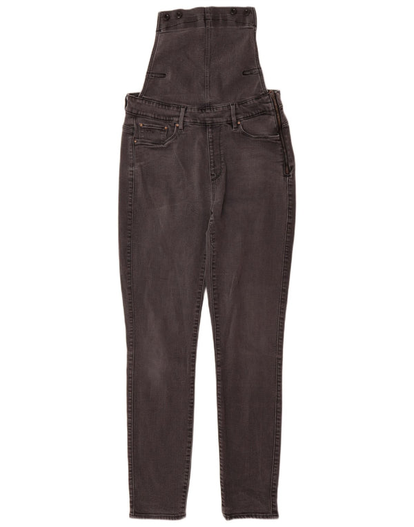 Macacão feminino G-Star jeans skinny grande W32 L31 algodão cinza