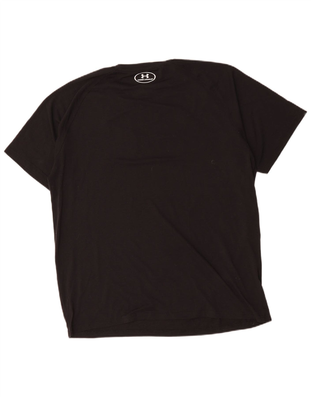 Camiseta masculina Under Armour Heat Gear Graphic grande poliéster preto