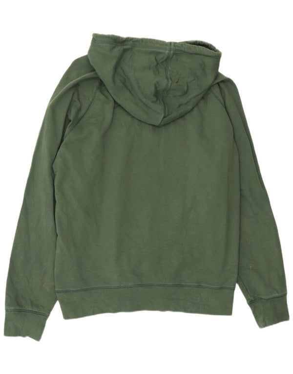 Gap Mens Graphic Hoodie Jumper XL Algodão Verde