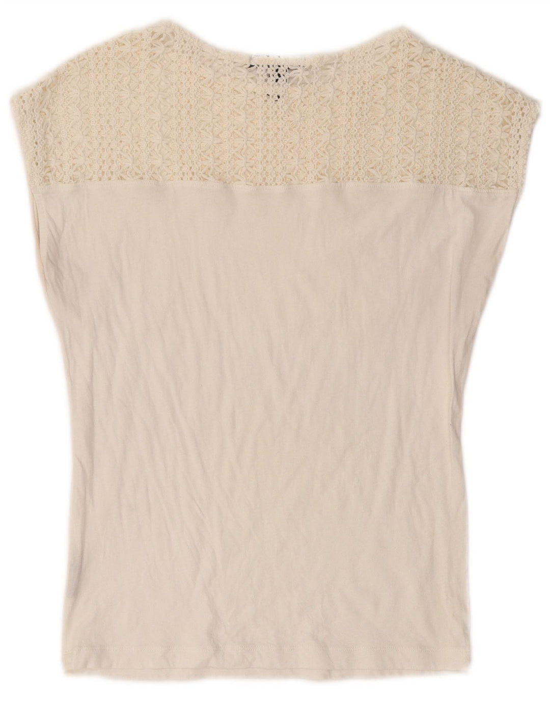 Blusa feminina RALPH LAUREN UK 10 algodão branco pequeno