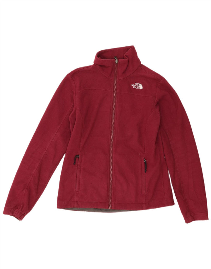 Jaqueta de lã feminina The North Face UK 10 poliéster pequeno Borgonha