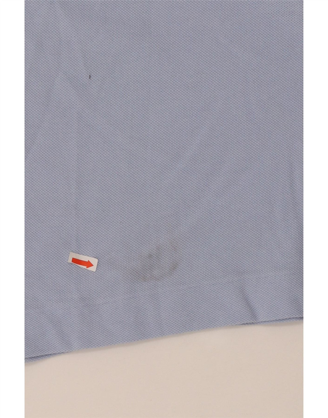 Camisa polo masculina Lacoste tamanho 3 pequeno algodão azul