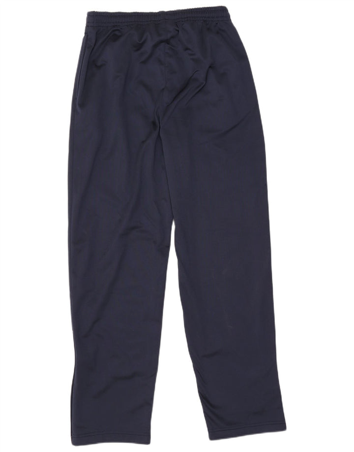 Calça de treino masculina Lotto Reino Unido 42/44 grande poliéster azul marinho