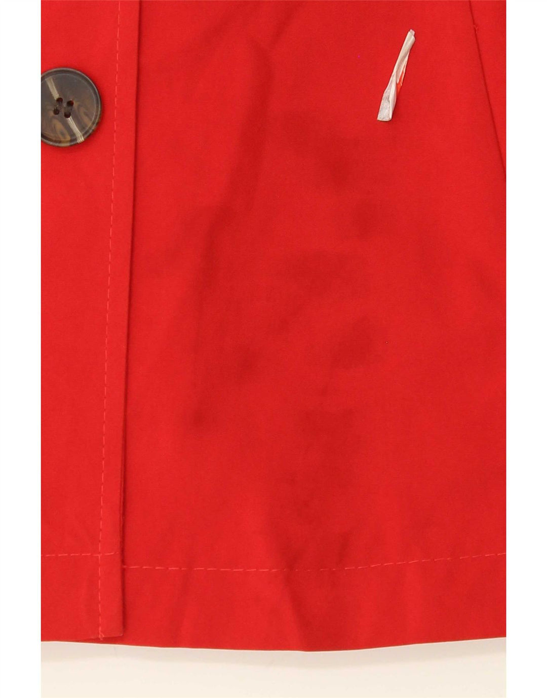 Casaco curto feminino Marks & Spencer Reino Unido 22 3XL poliéster vermelho
