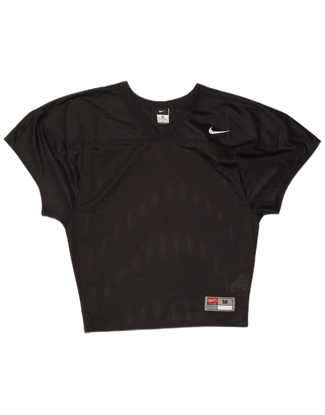 Camiseta feminina NIKE UK 14 médio preto poliéster