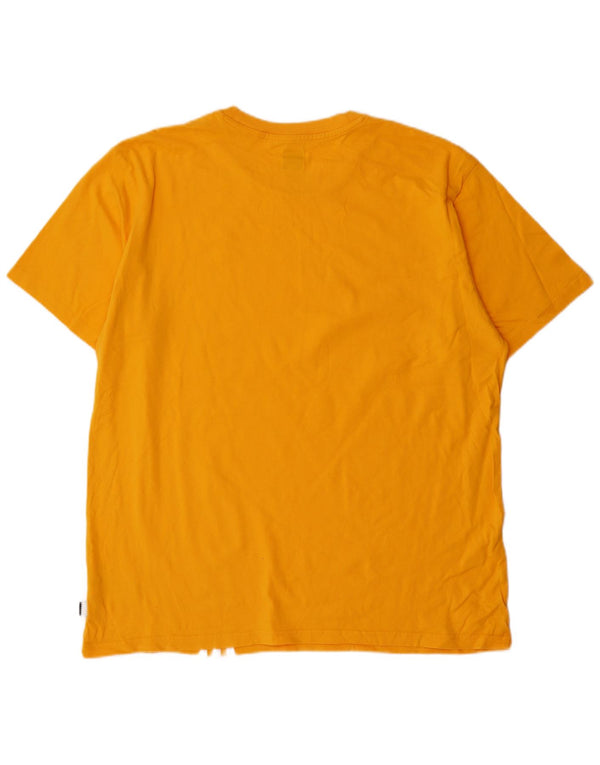 Camiseta masculina Adidas Top XL algodão amarelo