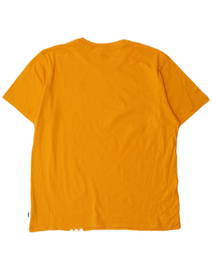 Camiseta masculina Adidas Top XL algodão amarelo