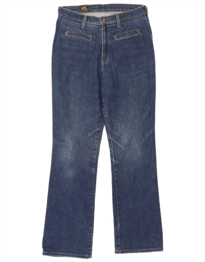 Jeans retos femininos Lee W32 L29 algodão azul