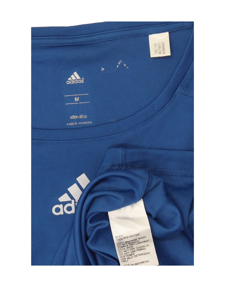 Adidas Mens Climalite Vest Top Médio Azul Poliéster