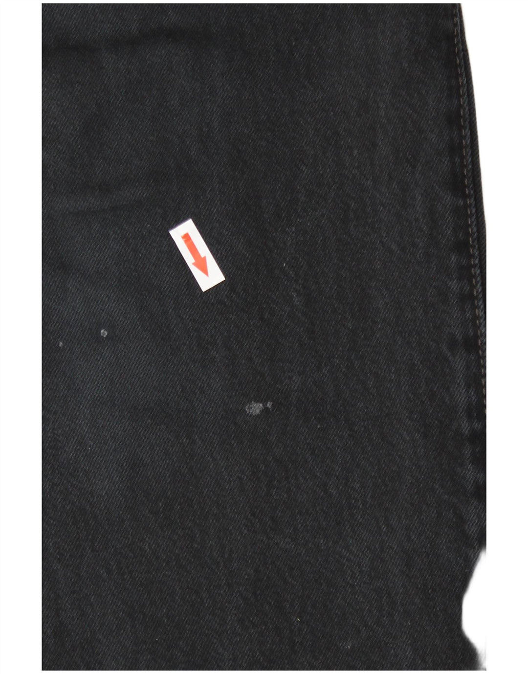 Jeans Levis 501 Straight Masculino W33 L30 Algodão Preto