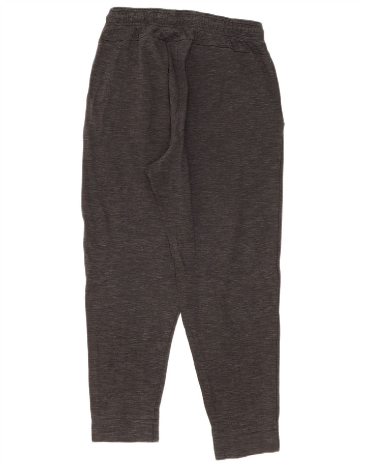 Calças de treino masculinas ADIDAS joggers cinza médio algodão manchado