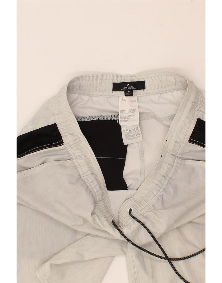 RIP CURL Shorts esportivos masculinos médios em poliéster Colourblock branco
