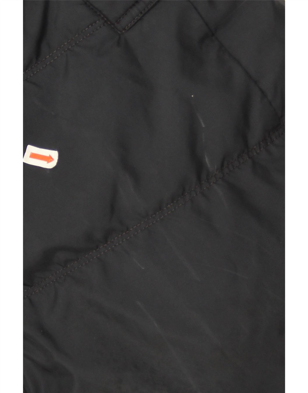 Casaco acolchoado feminino Tommy Hilfiger UK 14 poliéster azul marinho médio