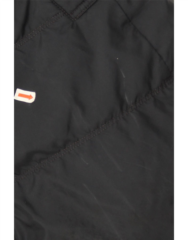 Casaco acolchoado feminino Tommy Hilfiger UK 14 poliéster azul marinho médio