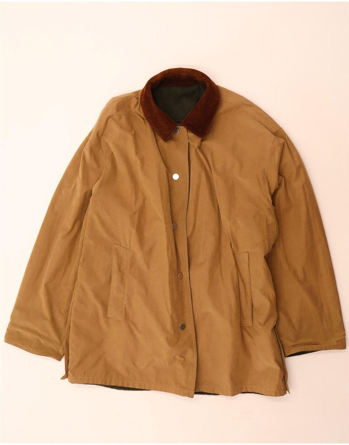 Sobretudo reversível masculino Aquascutum UK 42 XL verde