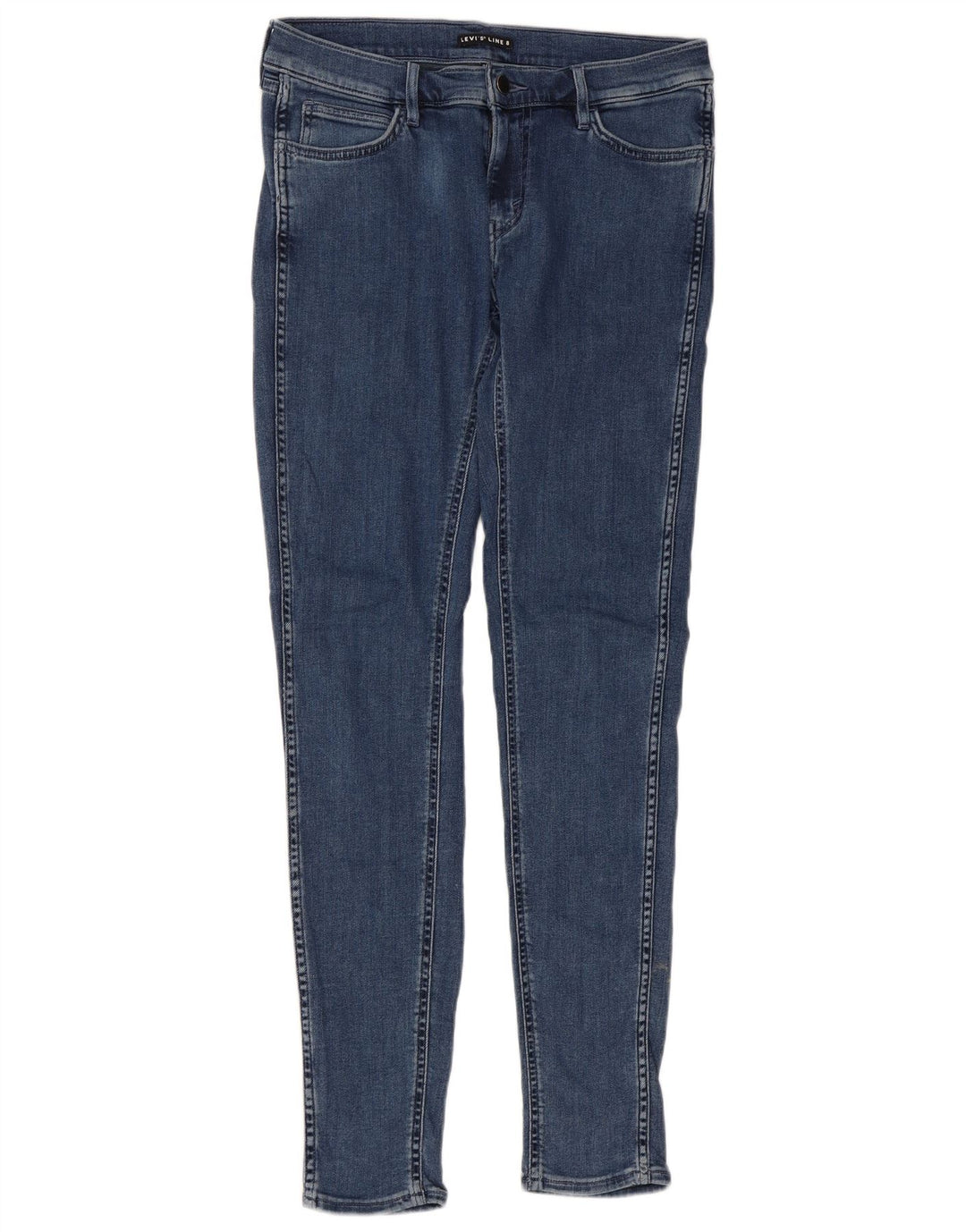 Jeans skinny feminino LEVI'S W29 L32 algodão azul