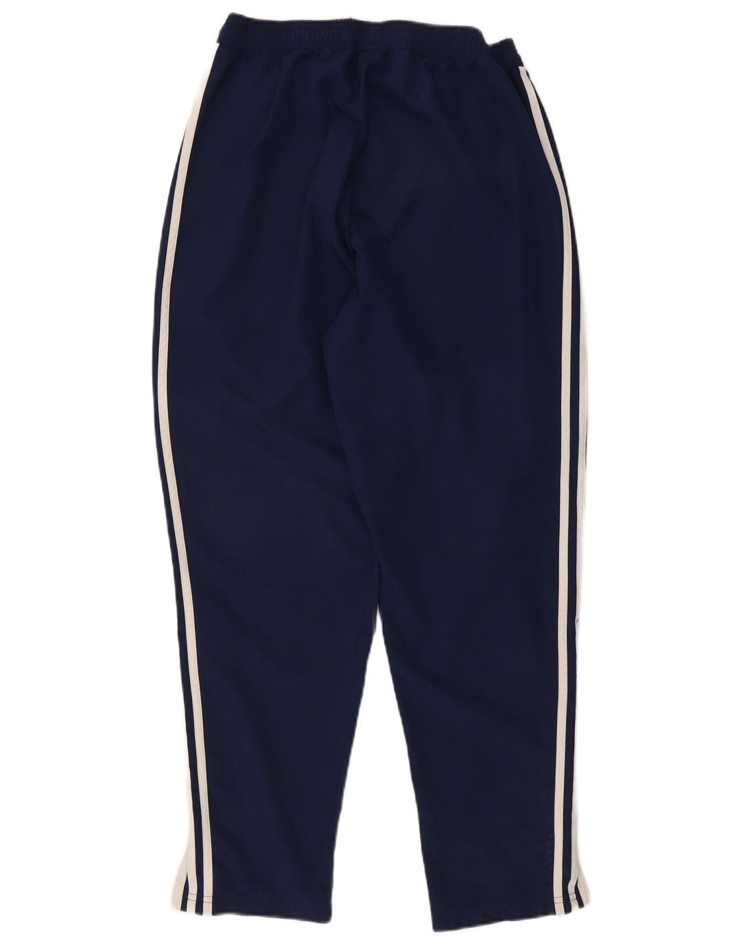 Calça de treino masculina Adidas grande poliéster azul marinho