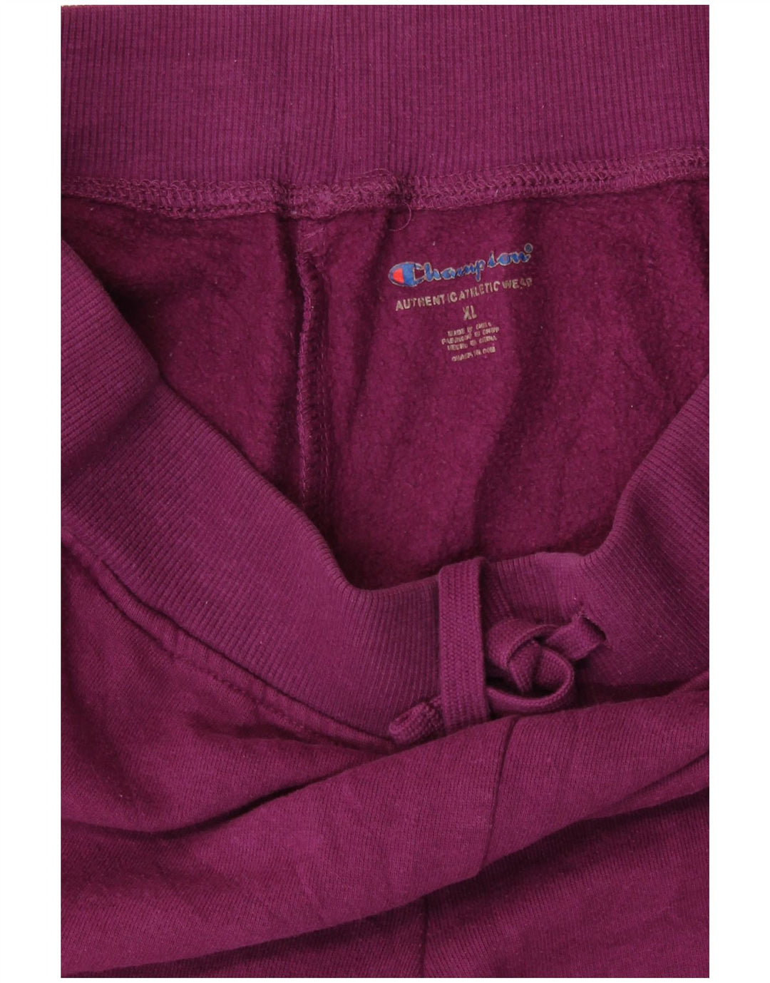 Calça esportiva feminina CHAMPION Joggers Reino Unido 18 XL algodão roxo