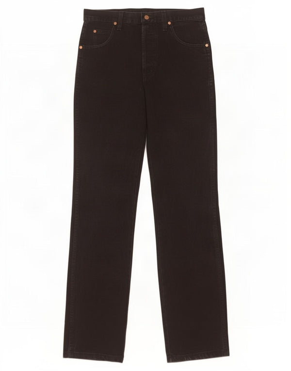 Wrangler Masculino Evolution Straight Jeans W31 L34 Algodão Preto