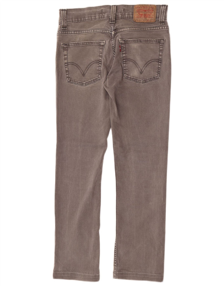 Levi's Masculino 511 Slim Jeans W30 L29 Cinza Algodão