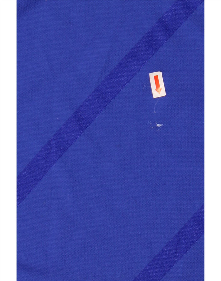 Camiseta Adidas Menino Climalite Top 11-12 Anos Grande Azul Poliéster