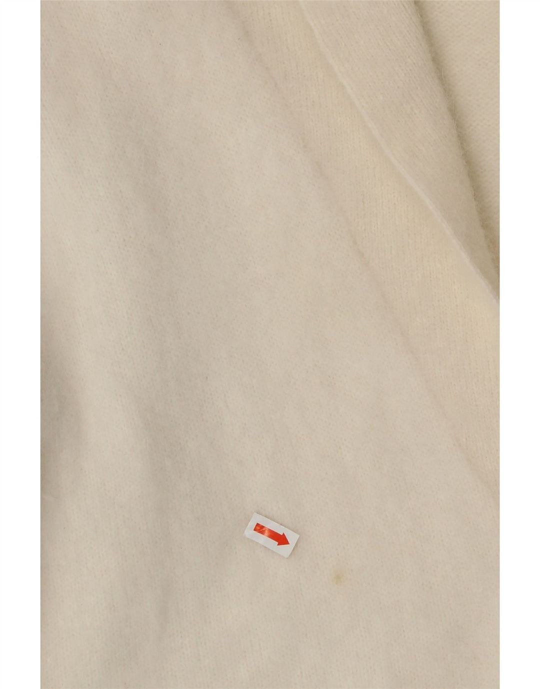 Monsoon Bolero Jumper feminino Reino Unido 16 grande angorá branco