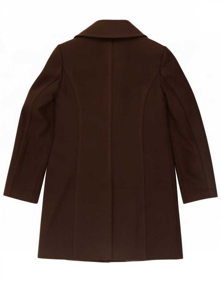 Sobretudo feminino Benetton IT 46 grande lã marrom