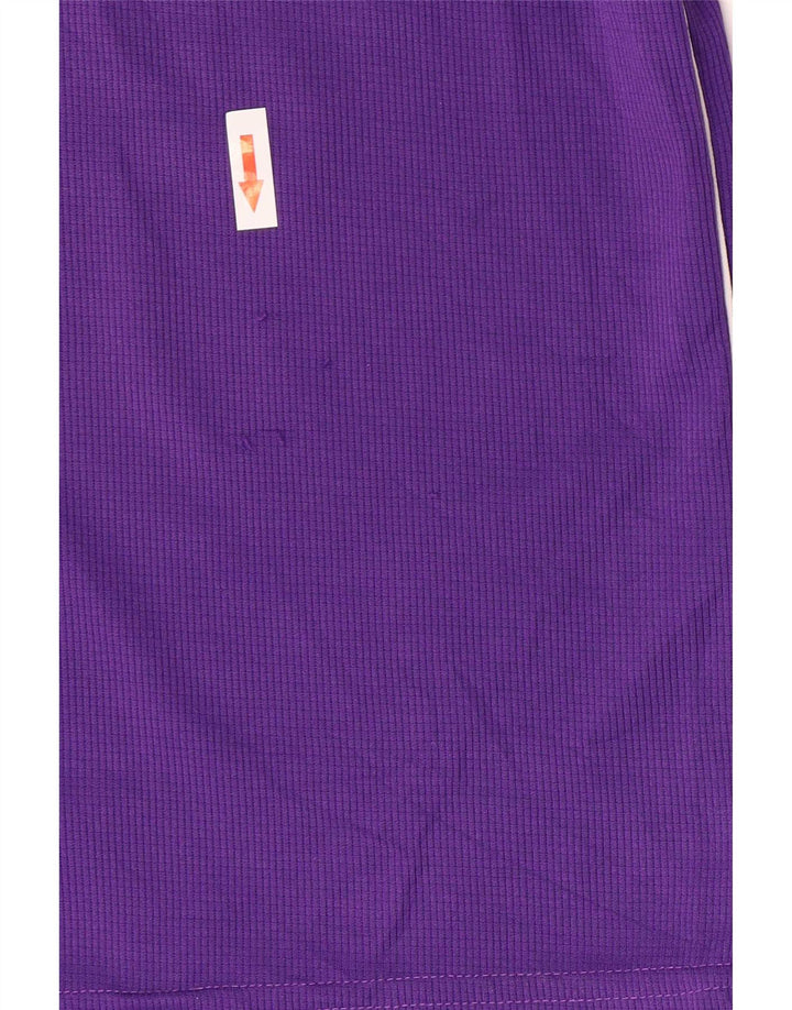 Camisa polo gráfica masculina Nike de manga curta XL roxo poliéster