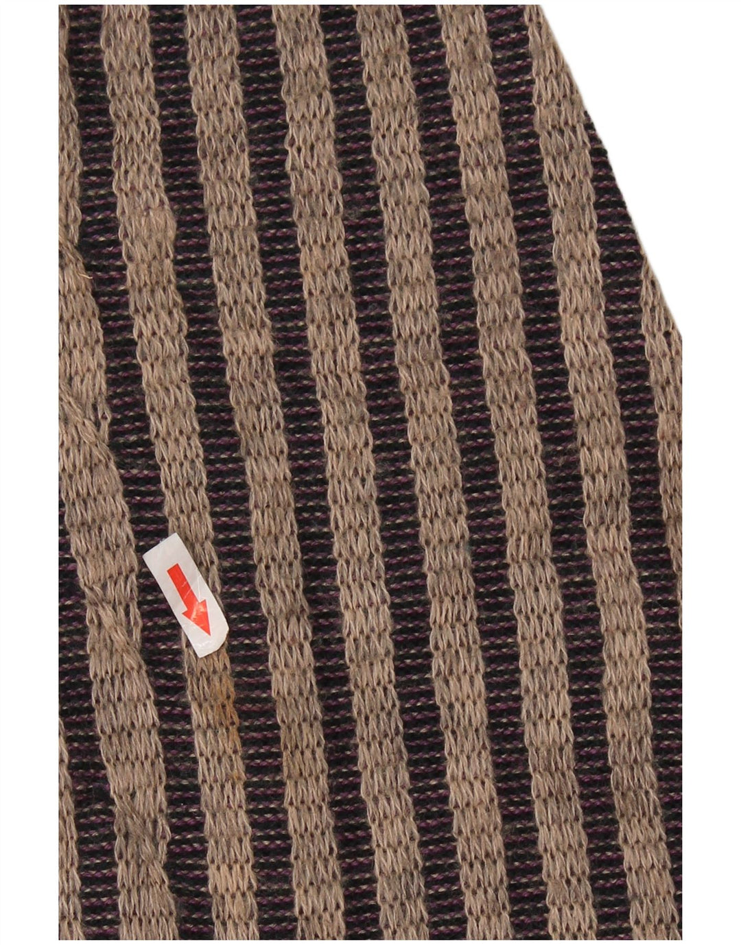 Suéter masculino MAPIER com gola redonda, listrado cinza grande