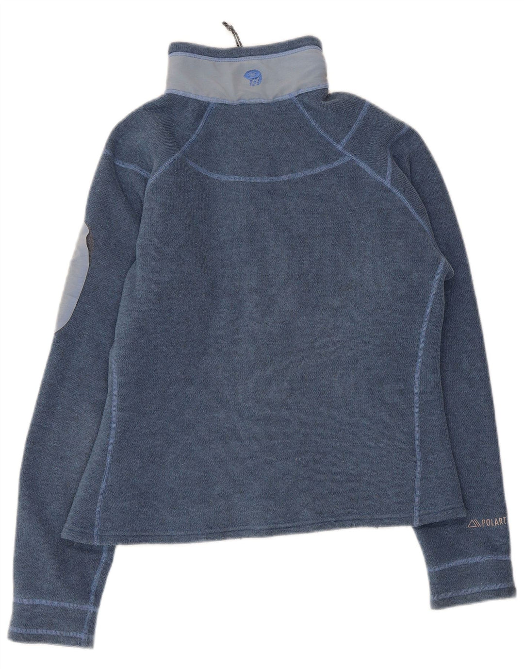 MOUNTAIN HARDWEAR Jaqueta feminina Polartec de treino UK 14 azul médio