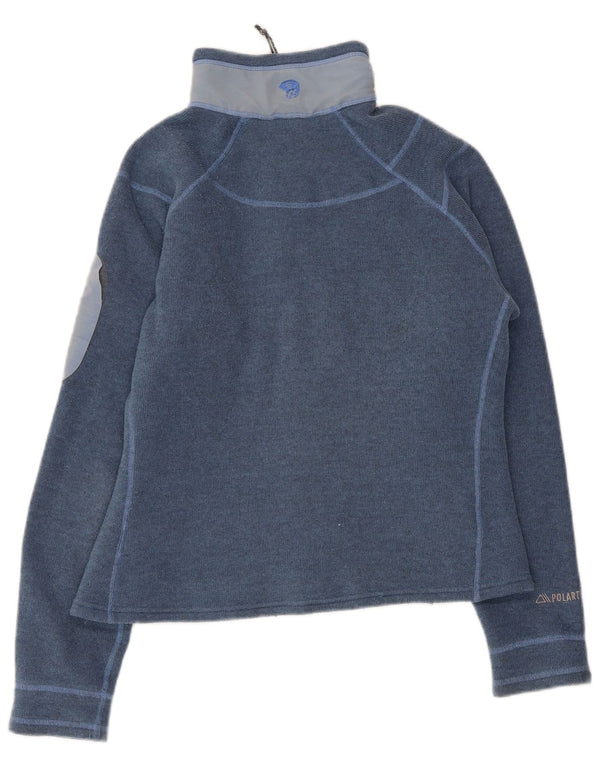 MOUNTAIN HARDWEAR Jaqueta feminina Polartec de treino UK 14 azul médio