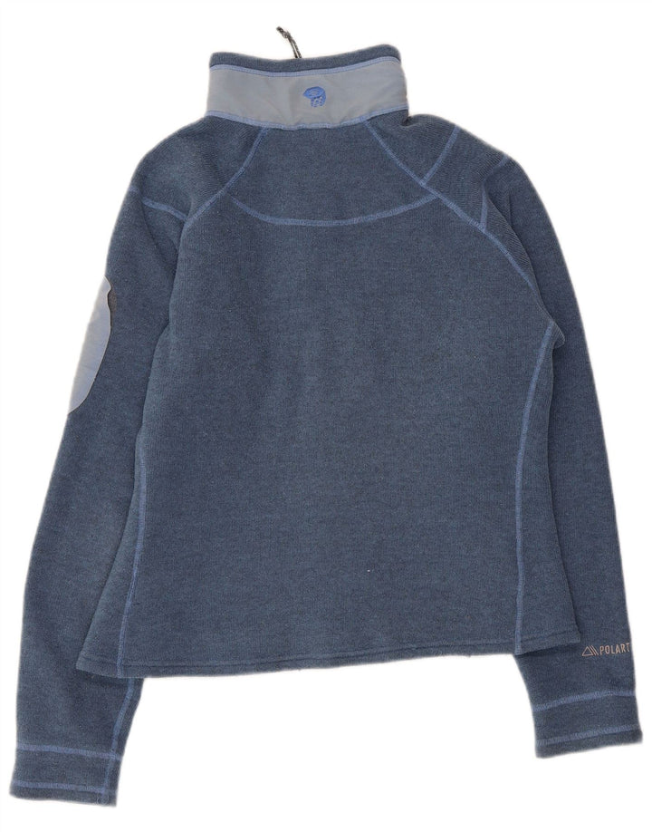 MOUNTAIN HARDWEAR Jaqueta feminina Polartec de treino UK 14 azul médio
