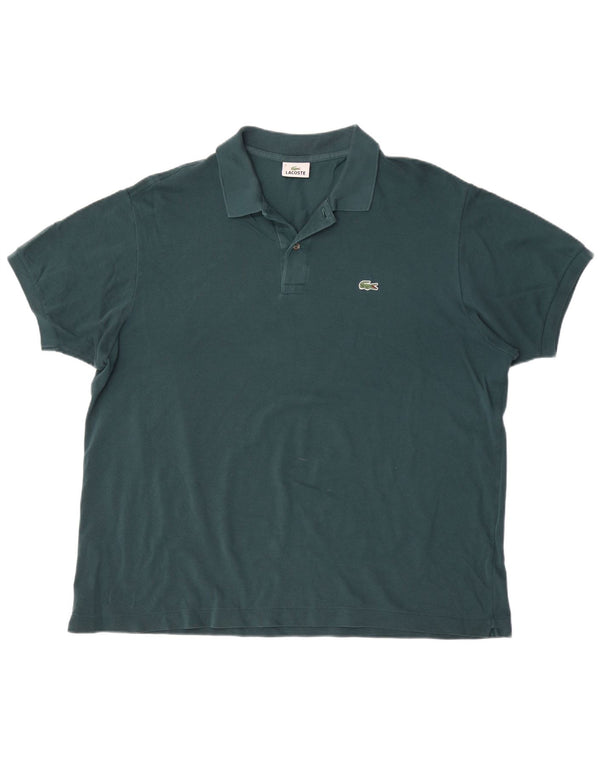 Lacoste Mens Polo Shirt Size 8 3XL Green Cotton