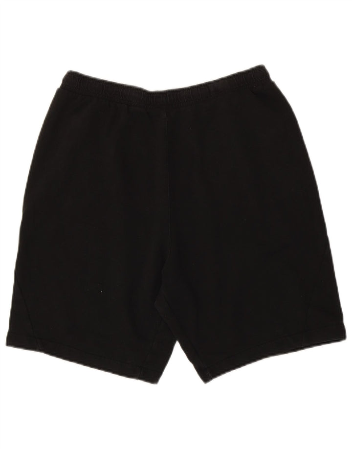 Shorts esportivos masculinos Puma pequeno algodão preto